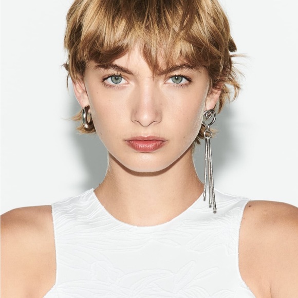 Zara fitted jacquard dress - Picture 3 of 8